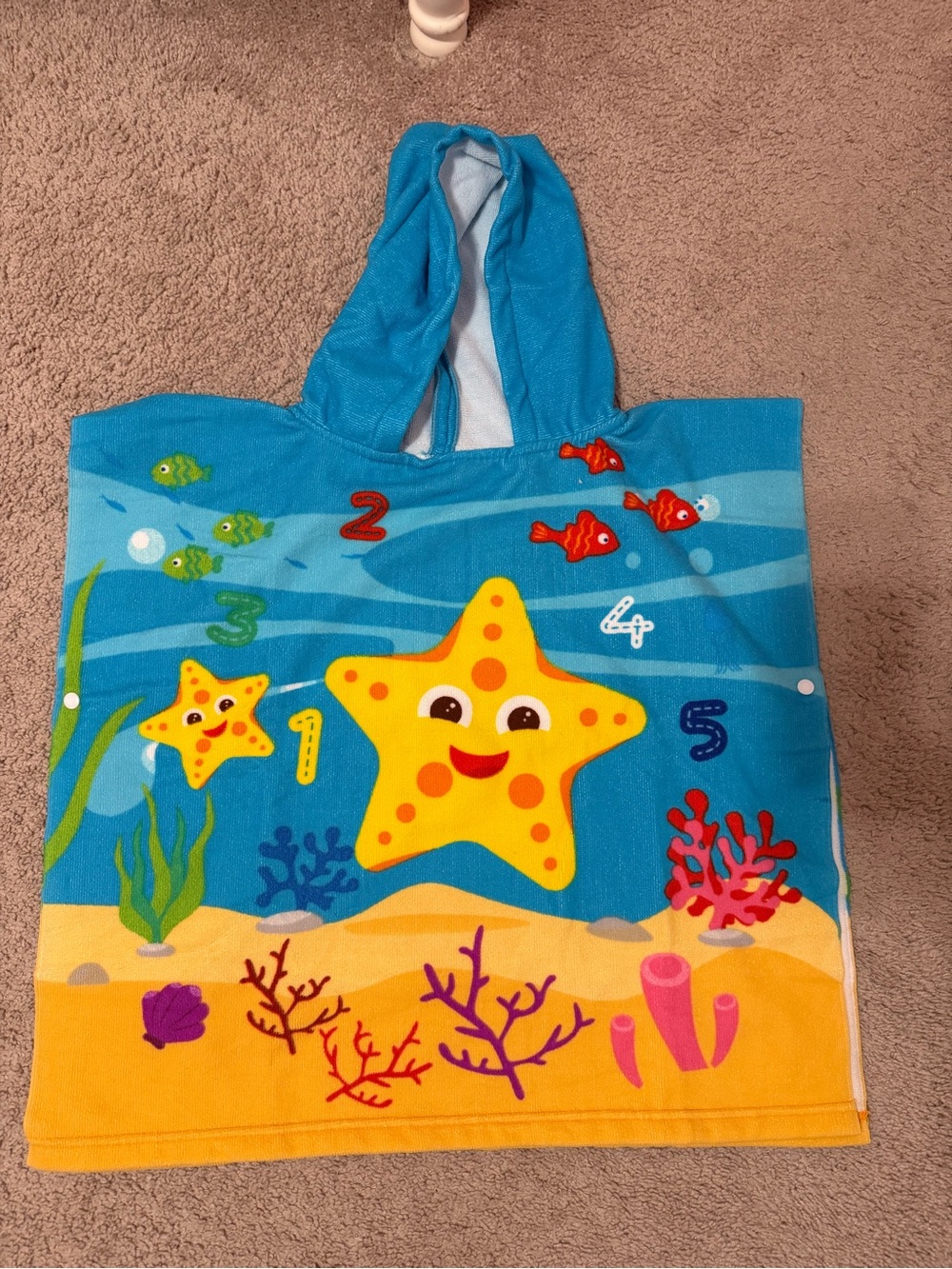 Kids swim towel
